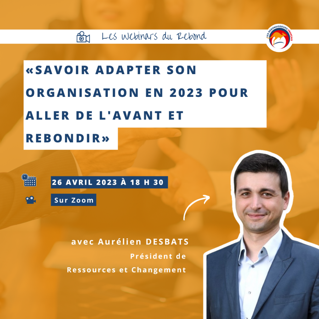 Webinar du Rebond - Ressources et changements